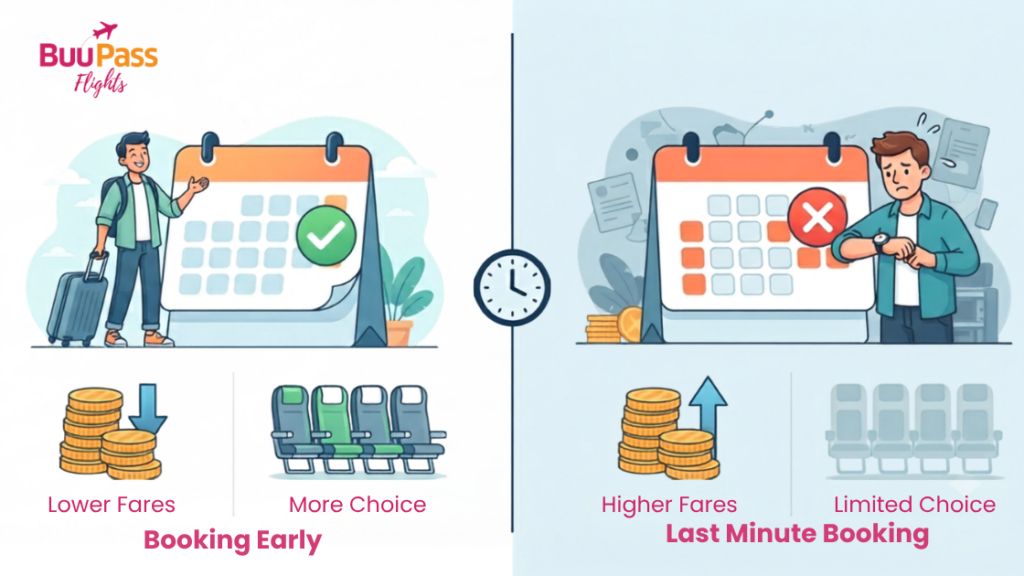 Why You Should Book Your Flight Tickets Early 

