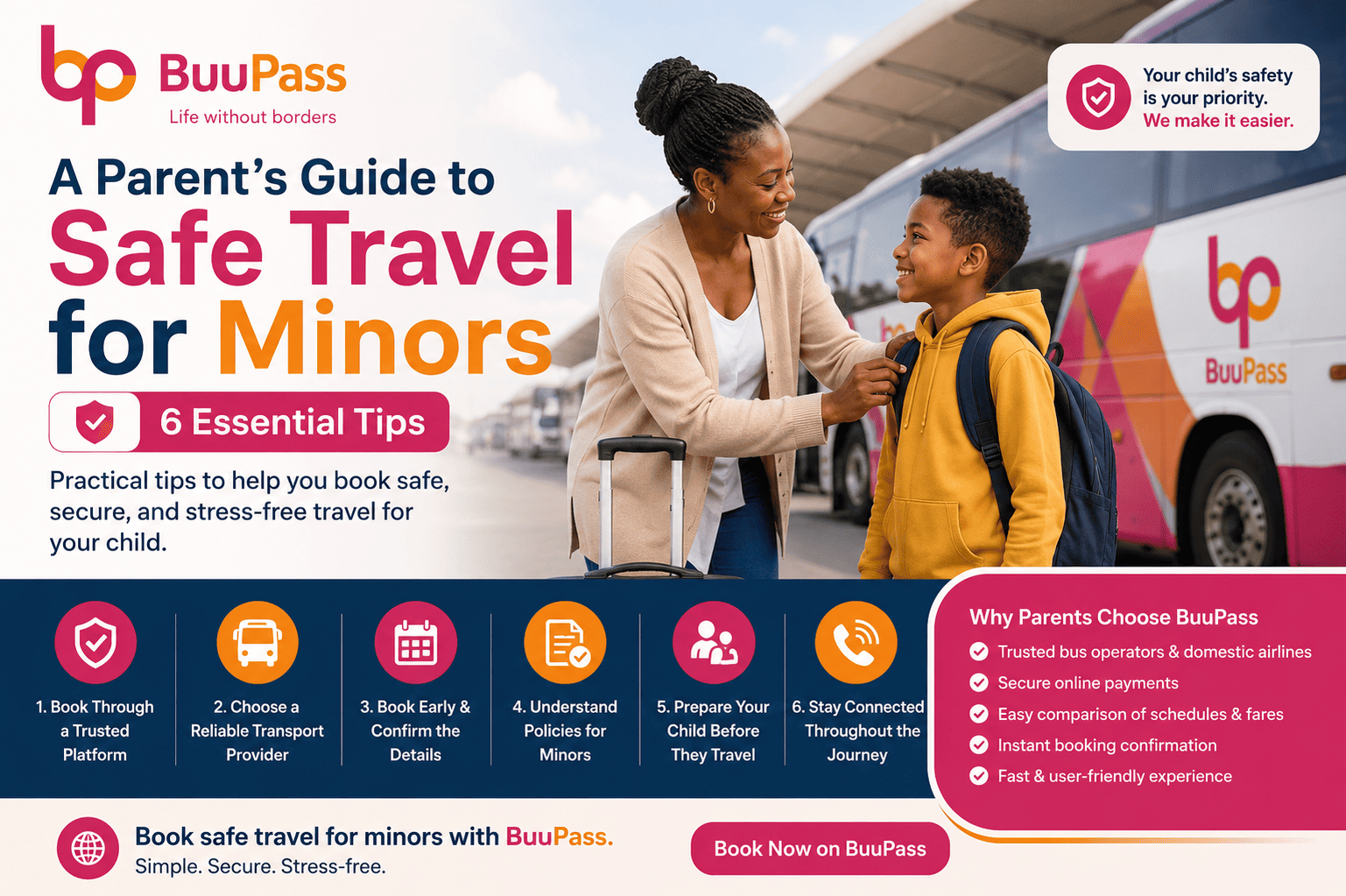 A Parent's Guide to Safe Travel for Minors